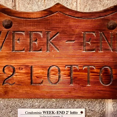 Week-end A Limone Riserva Bianca Seggiovia Morel 4 Apartment *